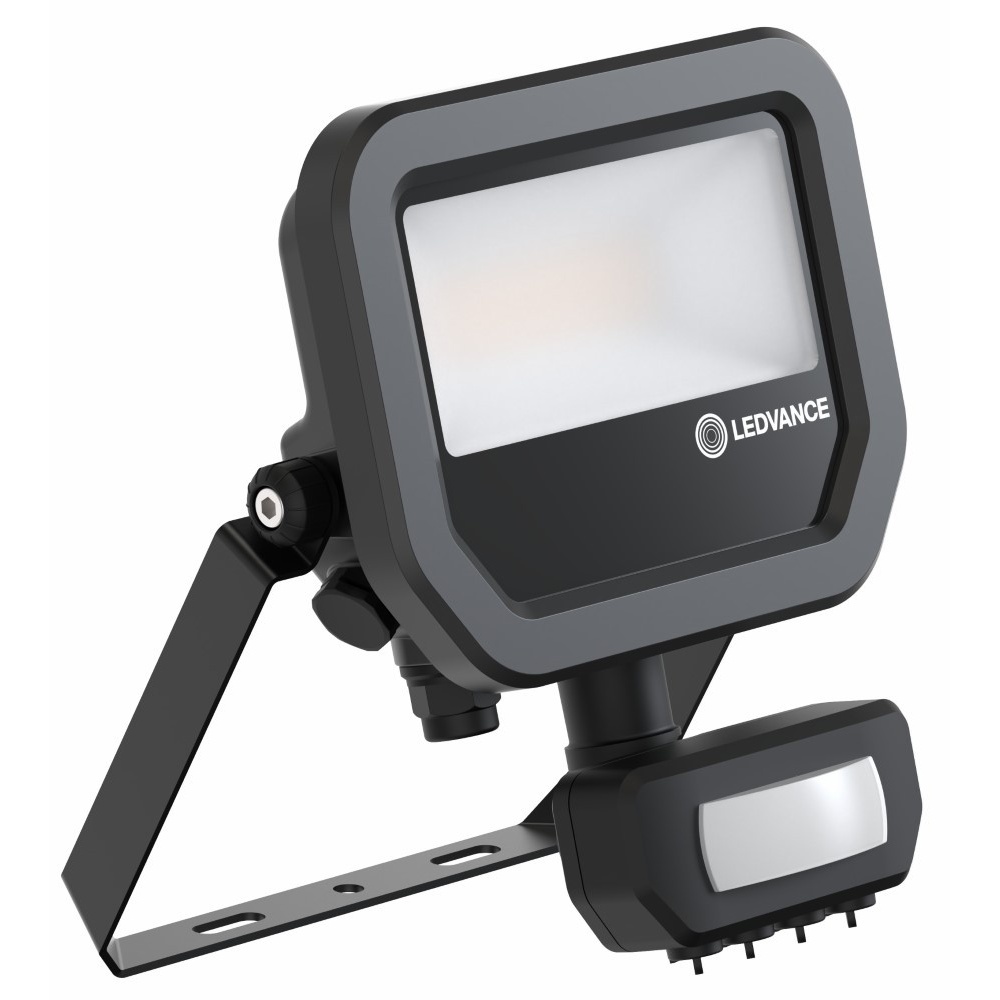 Lyora SchijnwerperVance 8W - 3000K zwart met sensor - 5017550